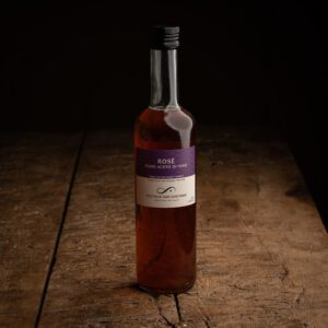 Rosé wine vinegar of Lambrusco grapes