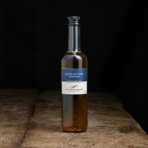 White wine vinegar of natural Timorasso (Massa-Piëmonte)
